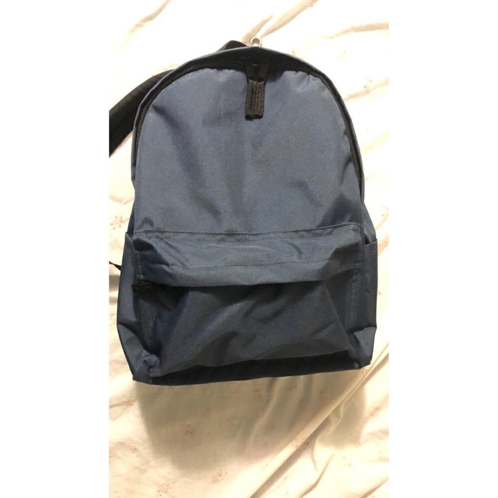 Amazon Basics Classic School Backpack - Navy - Picture 9 of 9
